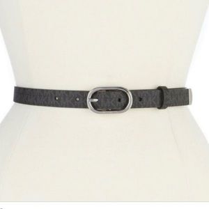 NWT Michael Kors women black belt Xl